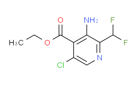 AM133656 | 1806833-67-9 | Ethyl 3-amino-5-chloro-2-(difluoromethyl)pyridine-4-carboxylate