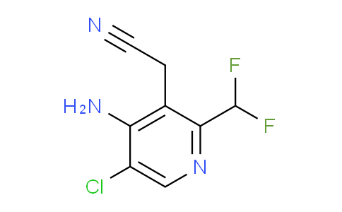 AM133658 | 1806842-63-6 | 4-Amino-5-chloro-2-(difluoromethyl)pyridine-3-acetonitrile