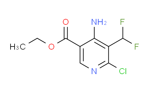 AM133659 | 1804699-82-8 | Ethyl 4-amino-2-chloro-3-(difluoromethyl)pyridine-5-carboxylate
