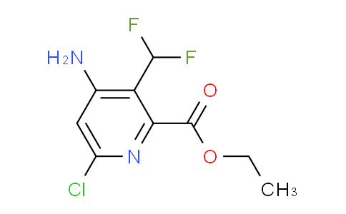 Ethyl 4-amino-6-chloro-3-(difluoromethyl)pyridine-2-carboxylate