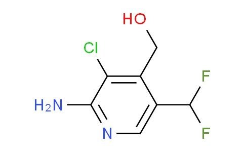 2-Amino-3-chloro-5-(difluoromethyl)pyridine-4-methanol