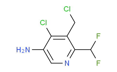 AM133668 | 1806810-38-7 | 5-Amino-4-chloro-3-(chloromethyl)-2-(difluoromethyl)pyridine