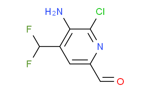 AM133681 | 1805919-27-0 | 3-Amino-2-chloro-4-(difluoromethyl)pyridine-6-carboxaldehyde