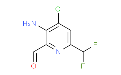 AM133685 | 1806890-19-6 | 3-Amino-4-chloro-6-(difluoromethyl)pyridine-2-carboxaldehyde