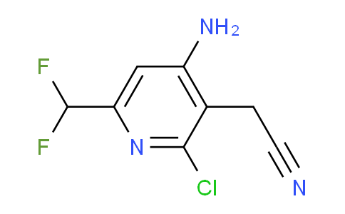 AM133703 | 1804450-73-4 | 4-Amino-2-chloro-6-(difluoromethyl)pyridine-3-acetonitrile