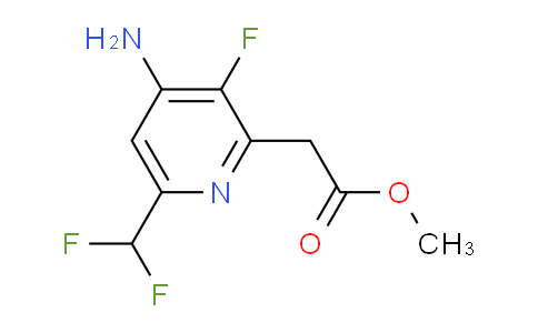 AM133710 | 1805056-70-5 | Methyl 4-amino-6-(difluoromethyl)-3-fluoropyridine-2-acetate