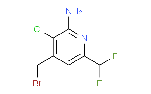 AM133726 | 1805098-63-8 | 2-Amino-4-(bromomethyl)-3-chloro-6-(difluoromethyl)pyridine