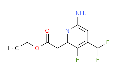 AM133732 | 1805943-90-1 | Ethyl 6-amino-4-(difluoromethyl)-3-fluoropyridine-2-acetate