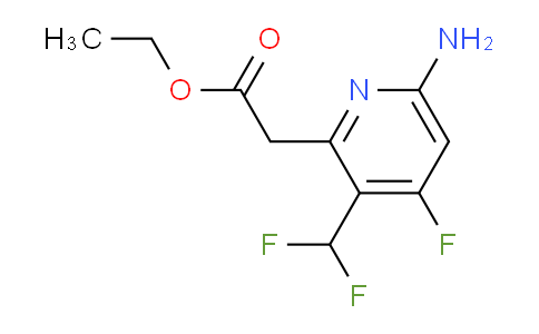 AM133736 | 1805326-37-7 | Ethyl 6-amino-3-(difluoromethyl)-4-fluoropyridine-2-acetate