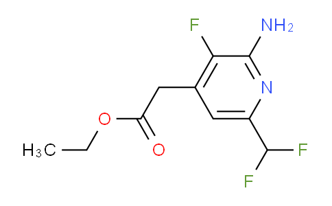 AM133742 | 1806834-42-3 | Ethyl 2-amino-6-(difluoromethyl)-3-fluoropyridine-4-acetate