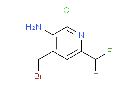 AM133749 | 1805350-03-1 | 3-Amino-4-(bromomethyl)-2-chloro-6-(difluoromethyl)pyridine