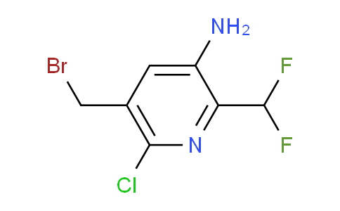 AM133753 | 1805925-65-8 | 3-Amino-5-(bromomethyl)-6-chloro-2-(difluoromethyl)pyridine