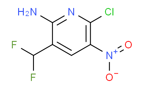 2-Amino-6-chloro-3-(difluoromethyl)-5-nitropyridine