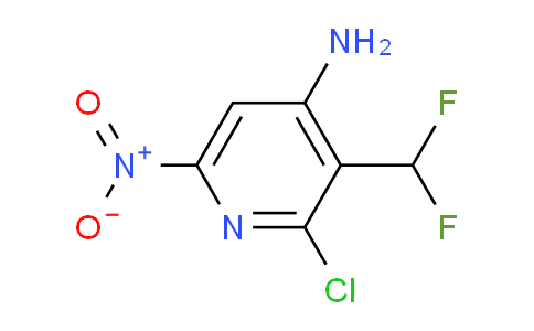 4-Amino-2-chloro-3-(difluoromethyl)-6-nitropyridine