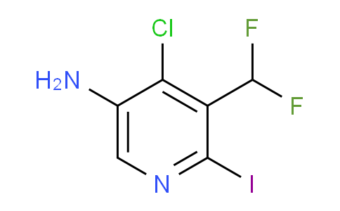 AM133779 | 1805325-53-4 | 5-Amino-4-chloro-3-(difluoromethyl)-2-iodopyridine