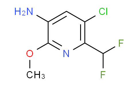 AM133787 | 1805057-35-5 | 3-Amino-5-chloro-6-(difluoromethyl)-2-methoxypyridine