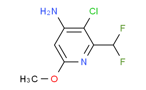 AM133796 | 1806070-22-3 | 4-Amino-3-chloro-2-(difluoromethyl)-6-methoxypyridine