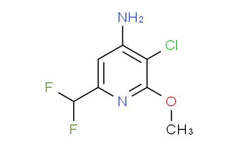 AM133798 | 1805325-84-1 | 4-Amino-3-chloro-6-(difluoromethyl)-2-methoxypyridine