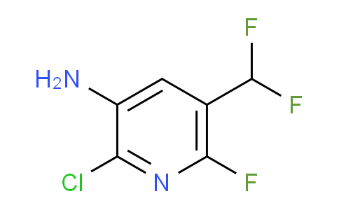 AM133824 | 1806069-05-5 | 3-Amino-2-chloro-5-(difluoromethyl)-6-fluoropyridine