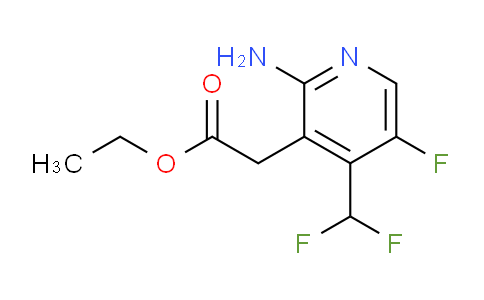 AM133828 | 1803696-75-4 | Ethyl 2-amino-4-(difluoromethyl)-5-fluoropyridine-3-acetate