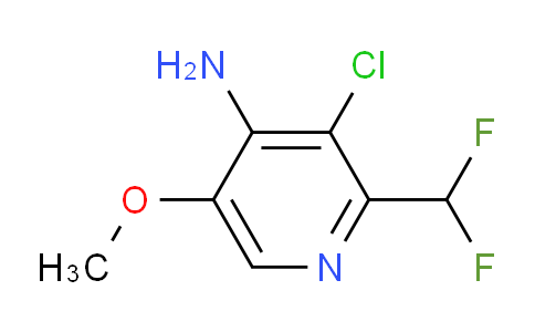 AM133842 | 1805057-44-6 | 4-Amino-3-chloro-2-(difluoromethyl)-5-methoxypyridine