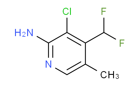 AM133847 | 1805348-53-1 | 2-Amino-3-chloro-4-(difluoromethyl)-5-methylpyridine
