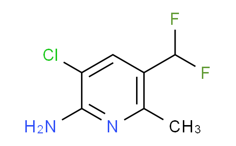 AM133848 | 1806070-47-2 | 2-Amino-3-chloro-5-(difluoromethyl)-6-methylpyridine