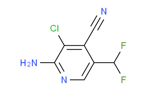 AM133853 | 1805055-87-1 | 2-Amino-3-chloro-4-cyano-5-(difluoromethyl)pyridine