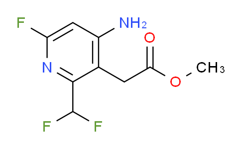 AM133857 | 1803696-68-5 | Methyl 4-amino-2-(difluoromethyl)-6-fluoropyridine-3-acetate