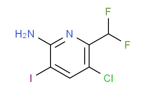 AM133858 | 1806829-24-2 | 2-Amino-5-chloro-6-(difluoromethyl)-3-iodopyridine