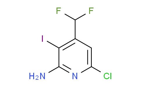 AM133859 | 1806069-36-2 | 2-Amino-6-chloro-4-(difluoromethyl)-3-iodopyridine