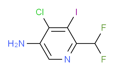 AM133866 | 1805104-74-8 | 5-Amino-4-chloro-2-(difluoromethyl)-3-iodopyridine