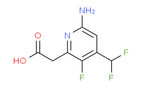 AM133876 | 1806812-67-8 | 6-Amino-4-(difluoromethyl)-3-fluoropyridine-2-acetic acid