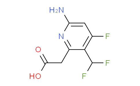 AM133879 | 1805942-53-3 | 6-Amino-3-(difluoromethyl)-4-fluoropyridine-2-acetic acid