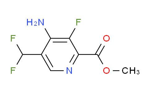 AM133880 | 1803673-78-0 | Methyl 4-amino-5-(difluoromethyl)-3-fluoropyridine-2-carboxylate