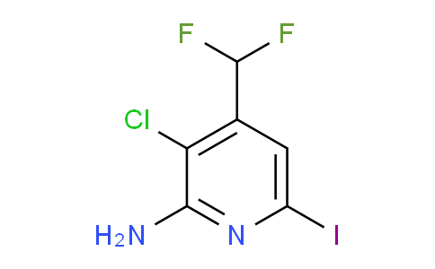 AM133883 | 1805207-42-4 | 2-Amino-3-chloro-4-(difluoromethyl)-6-iodopyridine