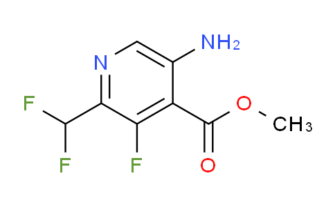 AM133885 | 1805209-79-3 | Methyl 5-amino-2-(difluoromethyl)-3-fluoropyridine-4-carboxylate