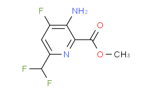 AM133889 | 1803699-06-0 | Methyl 3-amino-6-(difluoromethyl)-4-fluoropyridine-2-carboxylate