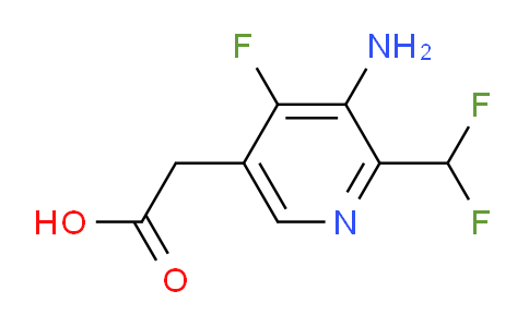 AM133890 | 1806812-82-7 | 3-Amino-2-(difluoromethyl)-4-fluoropyridine-5-acetic acid