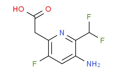 AM133893 | 1805210-93-8 | 3-Amino-2-(difluoromethyl)-5-fluoropyridine-6-acetic acid
