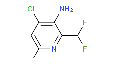 AM133900 | 1805347-89-0 | 3-Amino-4-chloro-2-(difluoromethyl)-6-iodopyridine