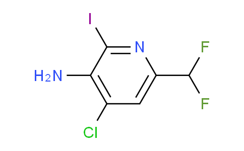 AM133903 | 1806839-78-0 | 3-Amino-4-chloro-6-(difluoromethyl)-2-iodopyridine