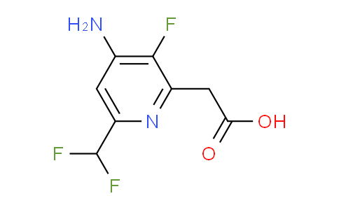 AM133908 | 1805211-17-9 | 4-Amino-6-(difluoromethyl)-3-fluoropyridine-2-acetic acid