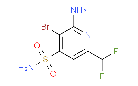 AM133909 | 1806838-34-5 | 2-Amino-3-bromo-6-(difluoromethyl)pyridine-4-sulfonamide