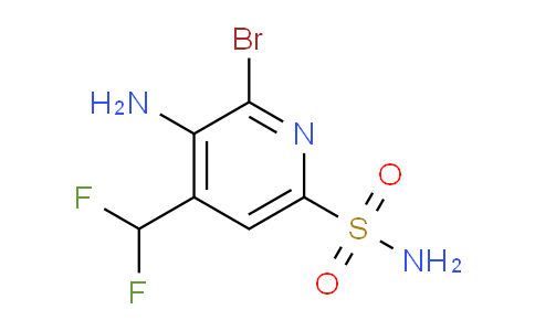 AM133922 | 1805334-81-9 | 3-Amino-2-bromo-4-(difluoromethyl)pyridine-6-sulfonamide