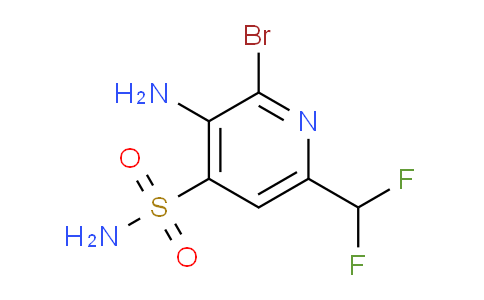 AM133924 | 1805335-80-1 | 3-Amino-2-bromo-6-(difluoromethyl)pyridine-4-sulfonamide