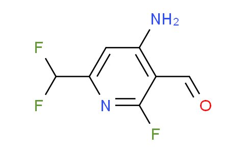 4-Amino-6-(difluoromethyl)-2-fluoropyridine-3-carboxaldehyde