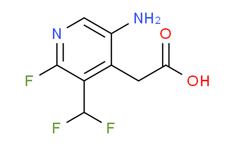 5-Amino-3-(difluoromethyl)-2-fluoropyridine-4-acetic acid