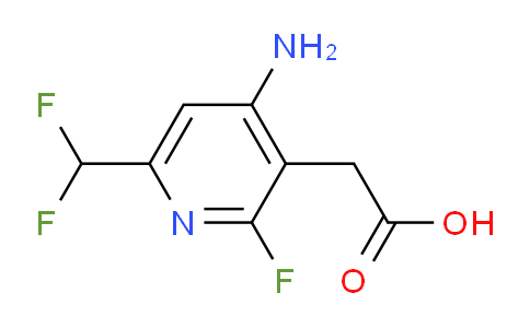AM133947 | 1805056-18-1 | 4-Amino-6-(difluoromethyl)-2-fluoropyridine-3-acetic acid