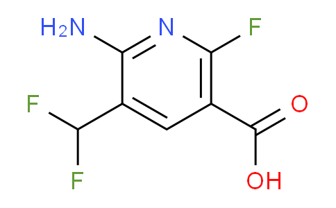 AM133953 | 1805216-51-6 | 2-Amino-3-(difluoromethyl)-6-fluoropyridine-5-carboxylic acid